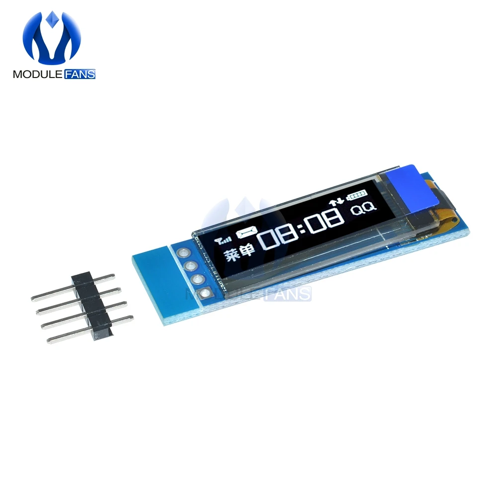 5 шт. SSD1306 синий/белый OLED ЖК-дисплей 0,91 дюймов 128x32 IIC igc серийный DIY драйвер модуля IC 0,9" 12832 для Arduino PIC