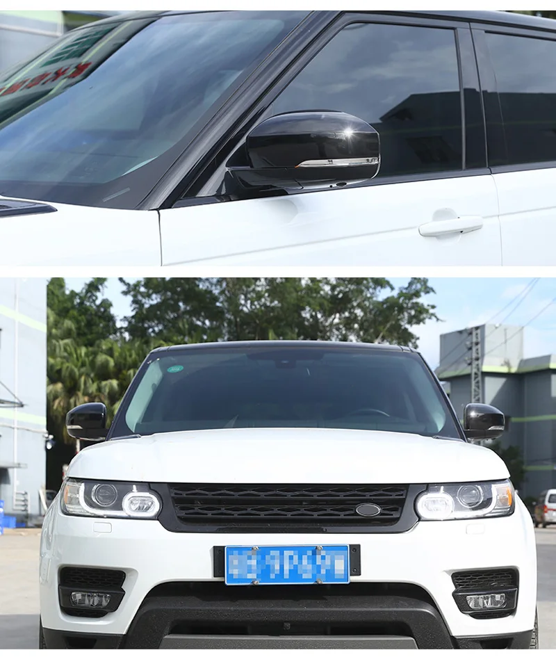 2 шт. Автомобильная внешняя крышка зеркала заднего вида для Land Rover Discovery 4 5 L462 Range Rover Vogue L405 Sport L494