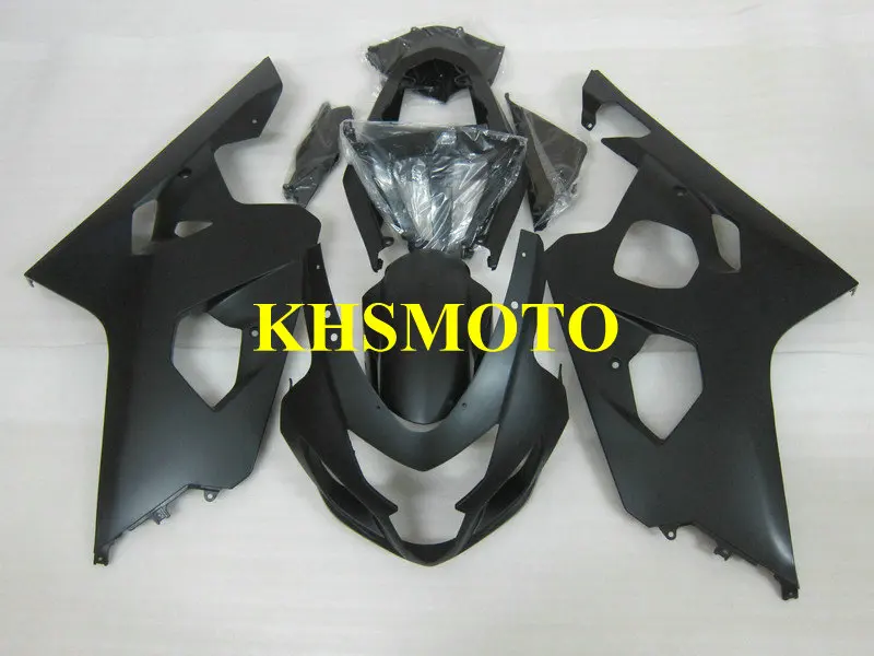 Набор обтекателей для Сузуки GSXR 600 750 K4 04 05 GSXR600 GSXR750 2004 2005 Все матовые черные