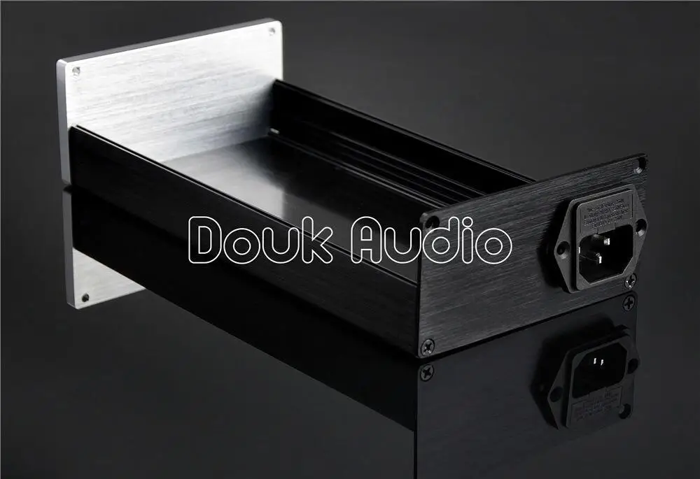 Nobsound мини полностью алюминиевый шасси цифровой усилитель корпус DIY блок питания |