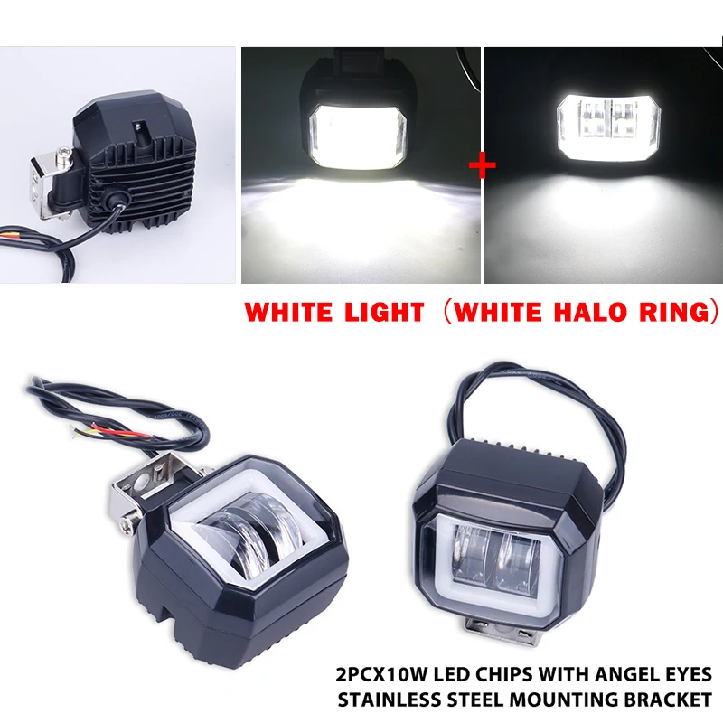 CARLitek 40 Вт Led Angel Eyes 3 дюйма 1800LM Super Halo кольцевой светильник Точечный 12 В 24 в