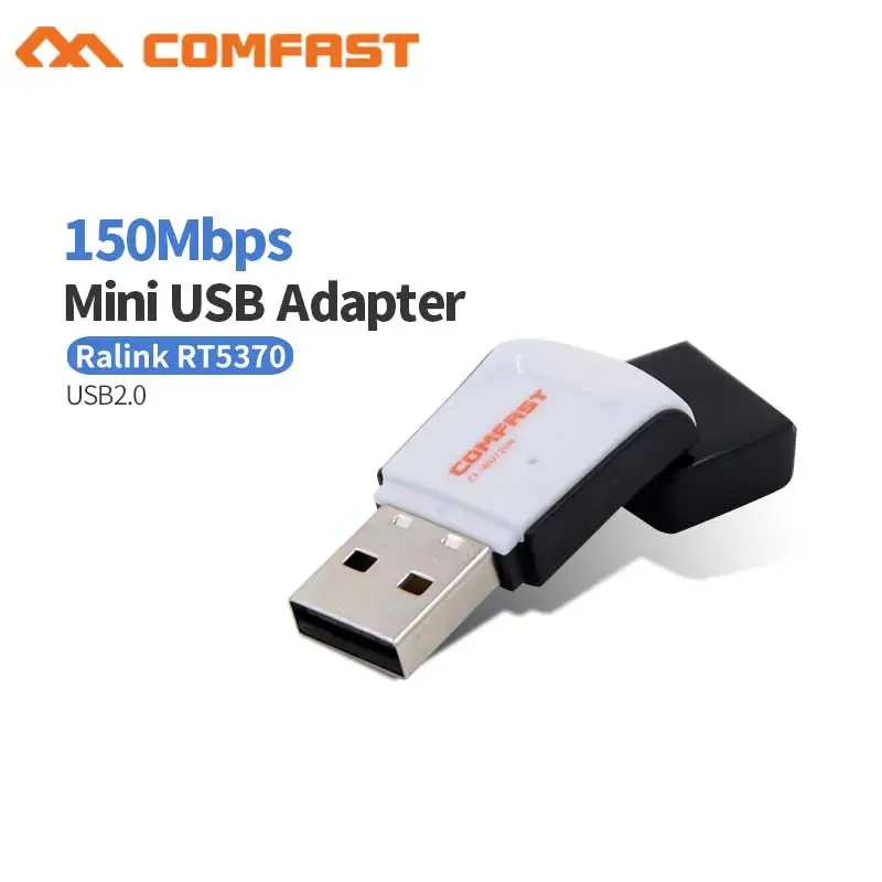 20 шт. Ralink RT5370 150 Мбит/с мини беспроводной сетевой адаптер USB 2 4 ГГц Wifi сетевая карта