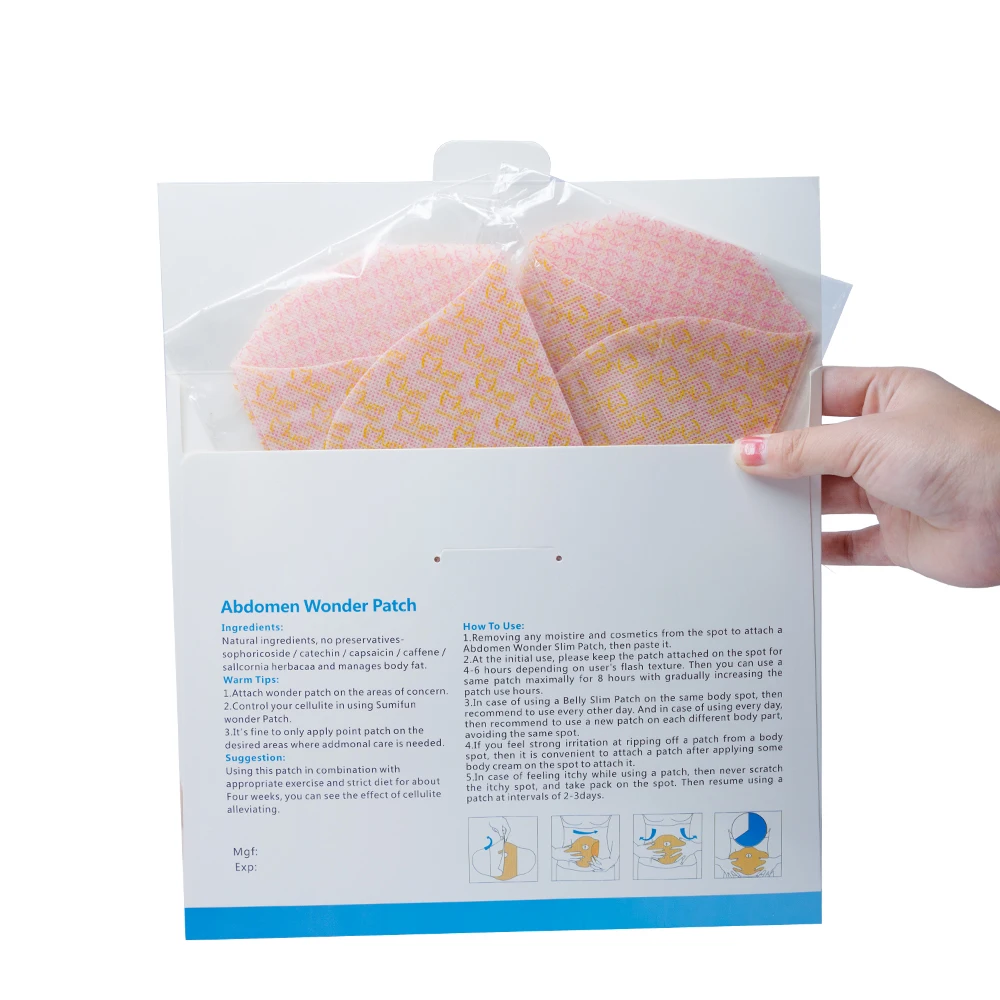 20 шт./кор. пластырь для похудения живота Вес потери активизирует сжигание жира