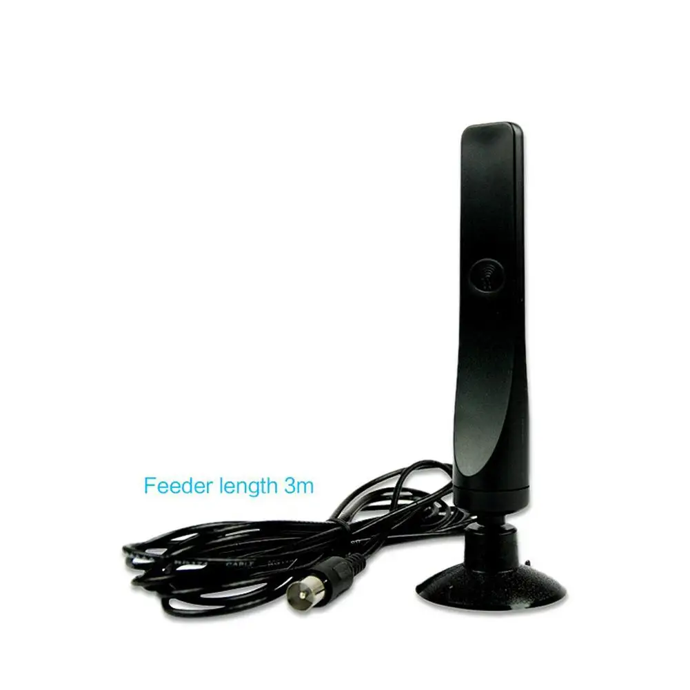 

Hot 12dBi Mini TV Aerial TV Surf Antenna For DVB-T TV HDTV Digital Freeview Indoor 1080P Antenna Booster ATSC ISDB TV Receiver