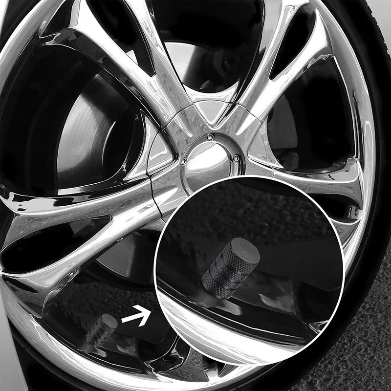 4 шт. колпачки для клапанов шин из алюминиевого сплава|Стержни и клапана| |