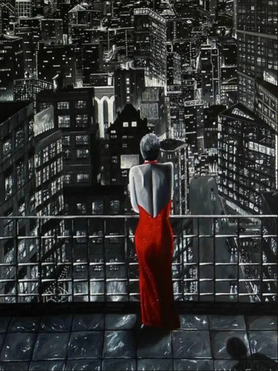 Evershine Diamond Embroidery Scenery Picture Of Rhinestones Diamond Painting Full Square Cross Stitch Mosaic Red Rose Home Decor - Цвет: V7317