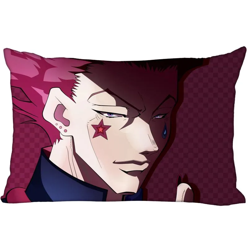 Наволочка на заказ HUNTER×HUNTER Hisoka 35X45 см, недорогая наволочка для отдыха с принтом в виде одной стороны, забавная прямоугольная наволочка в винтажном стиле