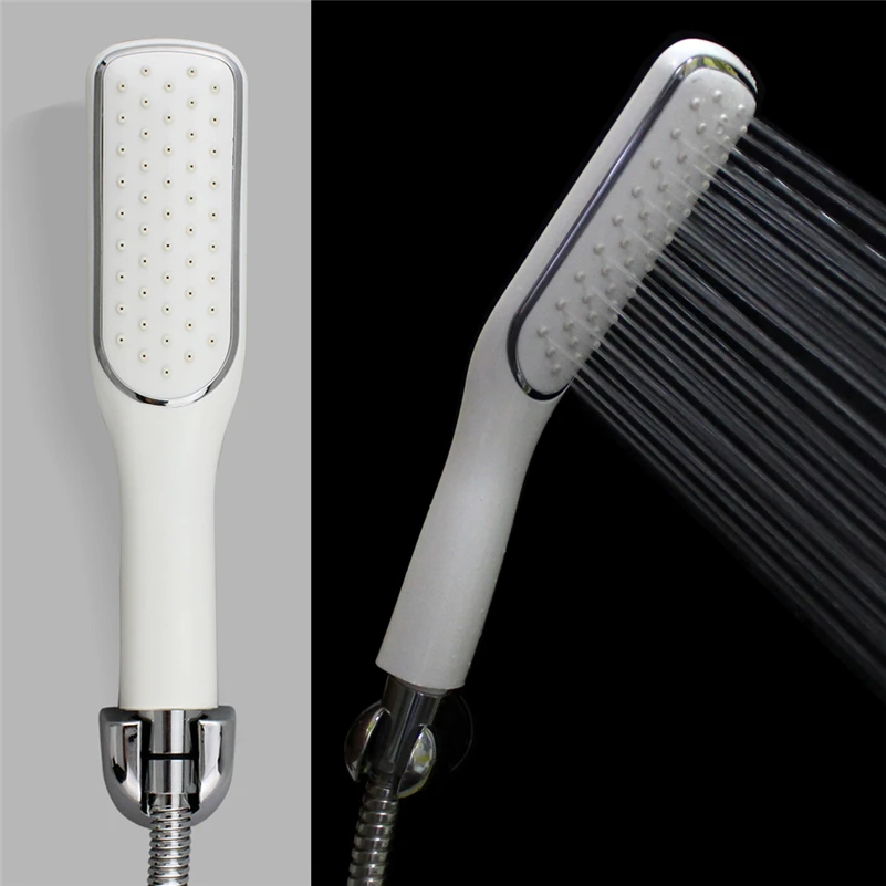 ABS ручная Лейка для Дождевого душа квадратная водосберегающая высокое давление