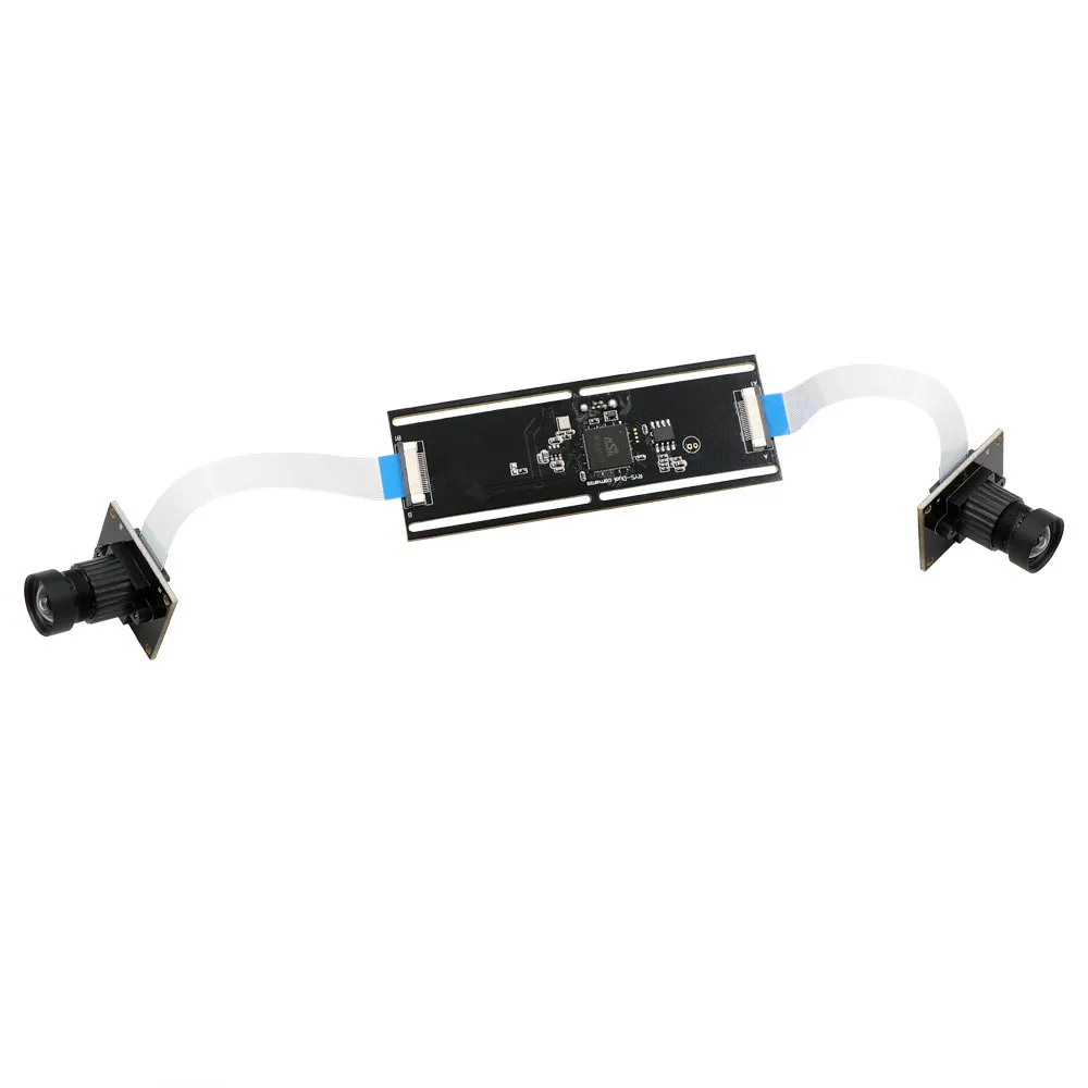 Синхронизация 2MP 1080P Гибкая стерео веб-камера OTG UVC двойной объектив USB модуль