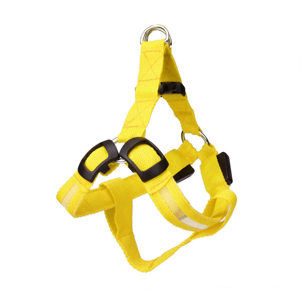 LED Flash Pet Security Collar Leashes Harness Accessory Rope Flashlight Dog Belt For Training Walking Running | Дом и сад