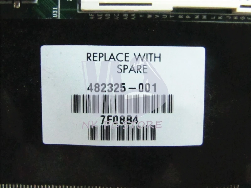Da0qt8mb6g0 482325-001 основной плате для HP Pavilion dv5 dv5-1000 Материнская плата ноутбука DDR2 разъем S1 Процессор