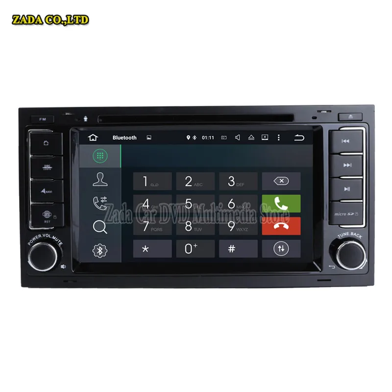NAVITOPIA 1024*600 7 дюймов 4 ядра 2 ГБ Android 1 автомобилей Радио gps для VW Touareg Поддержка