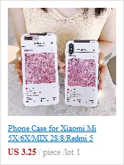 Роскошный чехол из фольги для Xiaomi 8 Lite 8SE 9 Redmi 5 Plus Note 5 6 7 Pro, мягкий чехол с блестками