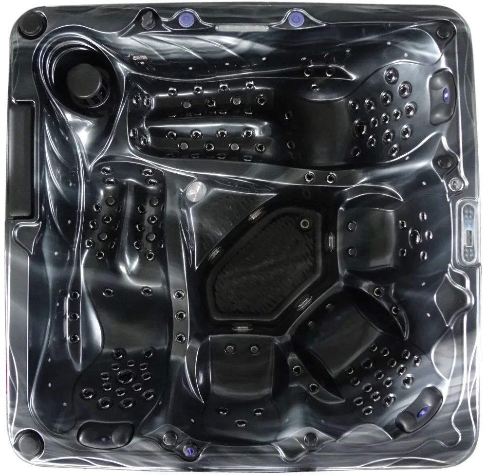 7802 портативные спа гидромассажная Ванна Угловые ванны с гидромассажем