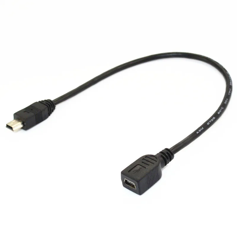 Мини USB 5 контактный Удлинительный кабель 0 25 м|usb 5|mini usb pinusb pin |