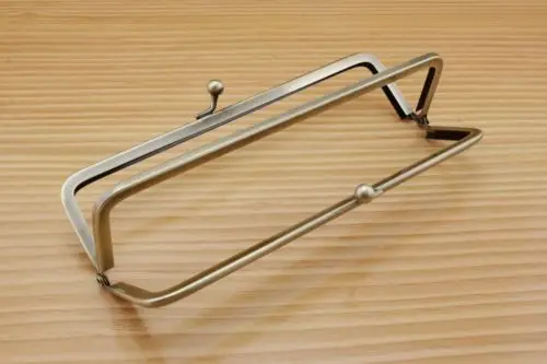 Сумка Кошелек Рамка Металлическая клей Двойная застежка 18 см x 5 Анти Латунь Z108 |