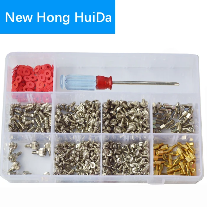 660 шт. винты для персонального компьютера компьютерные противотуманные болты M3 M5