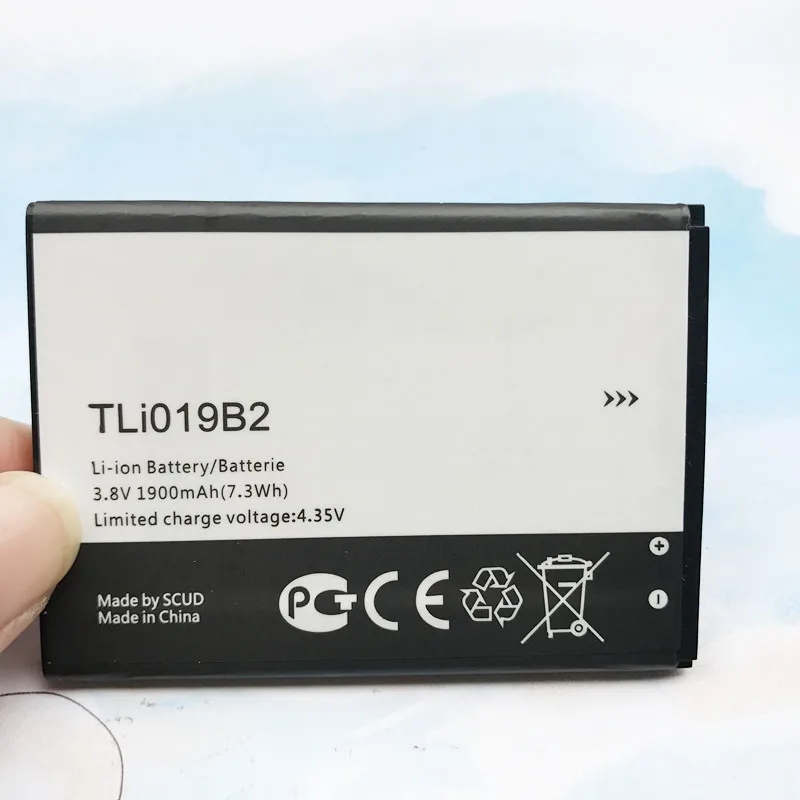Оригинальный аккумулятор TLi019B1 TLi019B2 для Alcatel One Touch OT 991 991D 992D 916D 6010 CAB1900003C2 батарея