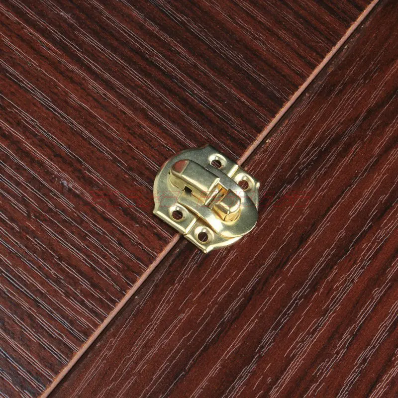 10 шт. 21x20 мм светильник Золотая антикварная шкатулка для украшений пряжка замок