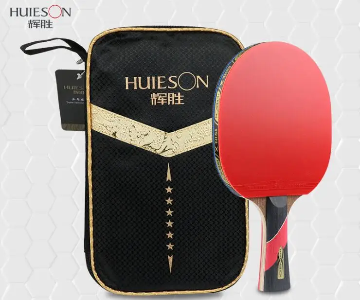 Новинка 2018 ракетка для настольного тенниса Huieson Wenge из древесины и углеродного