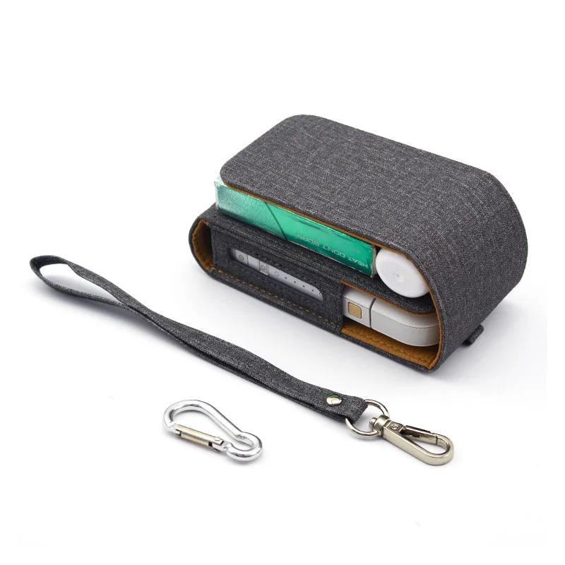 Чехол Lanyard Style IQOS Canvas + из искусственной кожи для 2 4 Plus II III универсальный чехол
