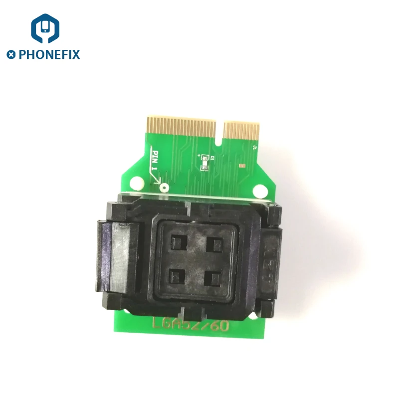 Option 1 PHONEFIX IP BOX V2 NAND Программист EEPROM IC тестовая розетка LGA52 LGA60 тестовый инструмент батарея тестовая плата для 6p 6 5 air 1 2 mini 2 3 4 - Цвет: Option 1