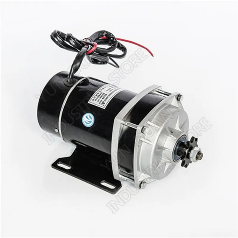 500W 36V Высокая Скорость щёточный двигатель постоянного тока с редуктором 6:1 для мотор для электрического велосипеда