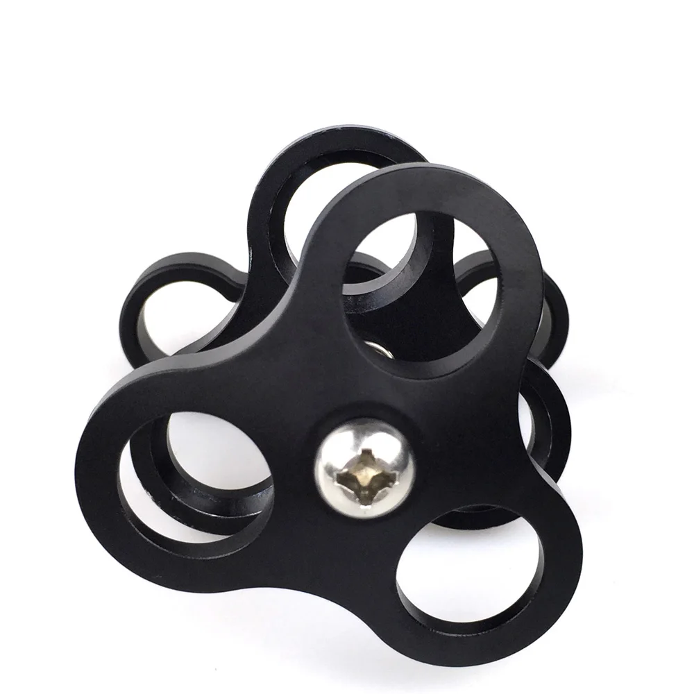 Кронштейн для камеры дайвинга Seafrogs с тройным шариковым зажимом алюминиевый