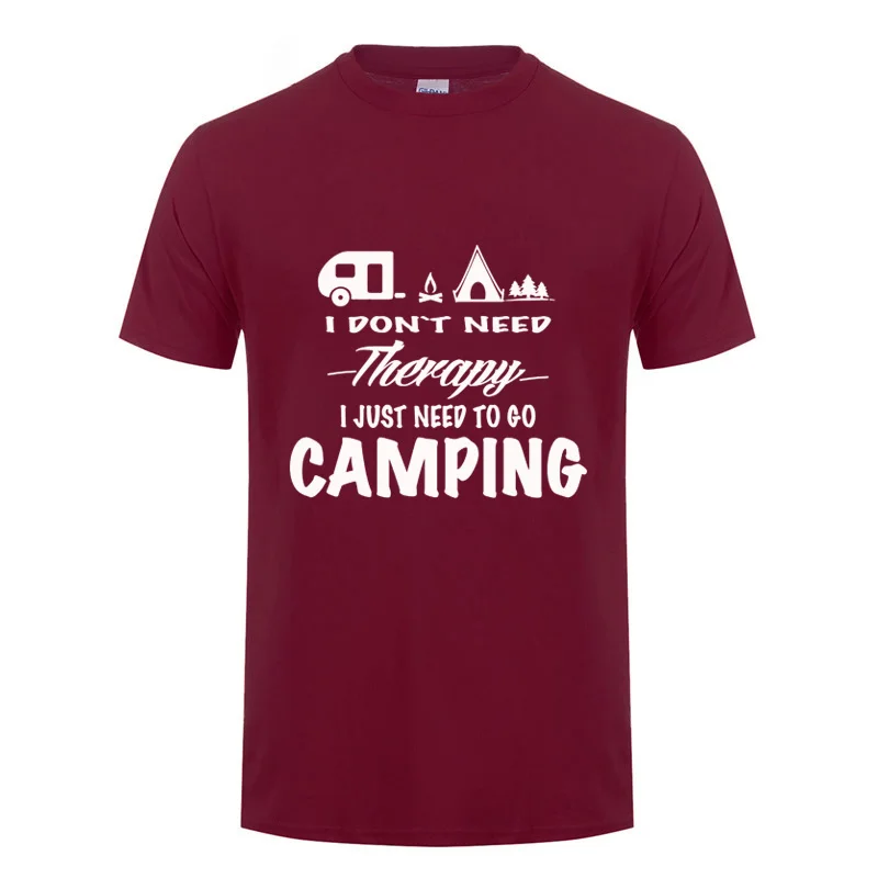 Мне не нужна терапия мне нужна Кемпинг футболка Camper Life Camp S футболка счастливый Турист смешной путешественник Национальный лес Графический Тройник