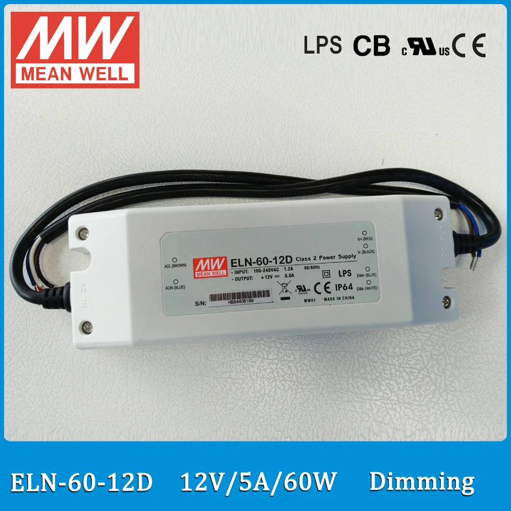 Оригинальный светодиодный драйвер с регулируемой яркостью 60 Вт 5 А 12 В|12v supply|supply