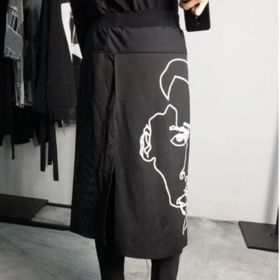 Брюки кюлоты в стиле панк мужские брюки Kilt модные уличные спортивные штаны для