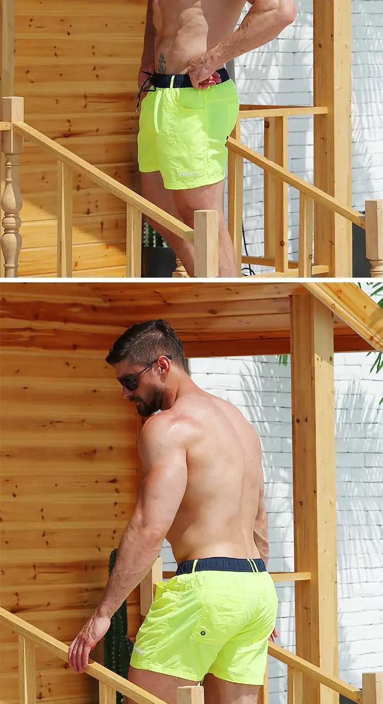 Водонепроницаемый нейлон Для мужчин s Плавание ming шорты Купальники DESMIIT Плавание ming Мужские шорты для купания для Для мужчин Плавание костюм пляжная одежда Плавание шорты для серфинга брюки