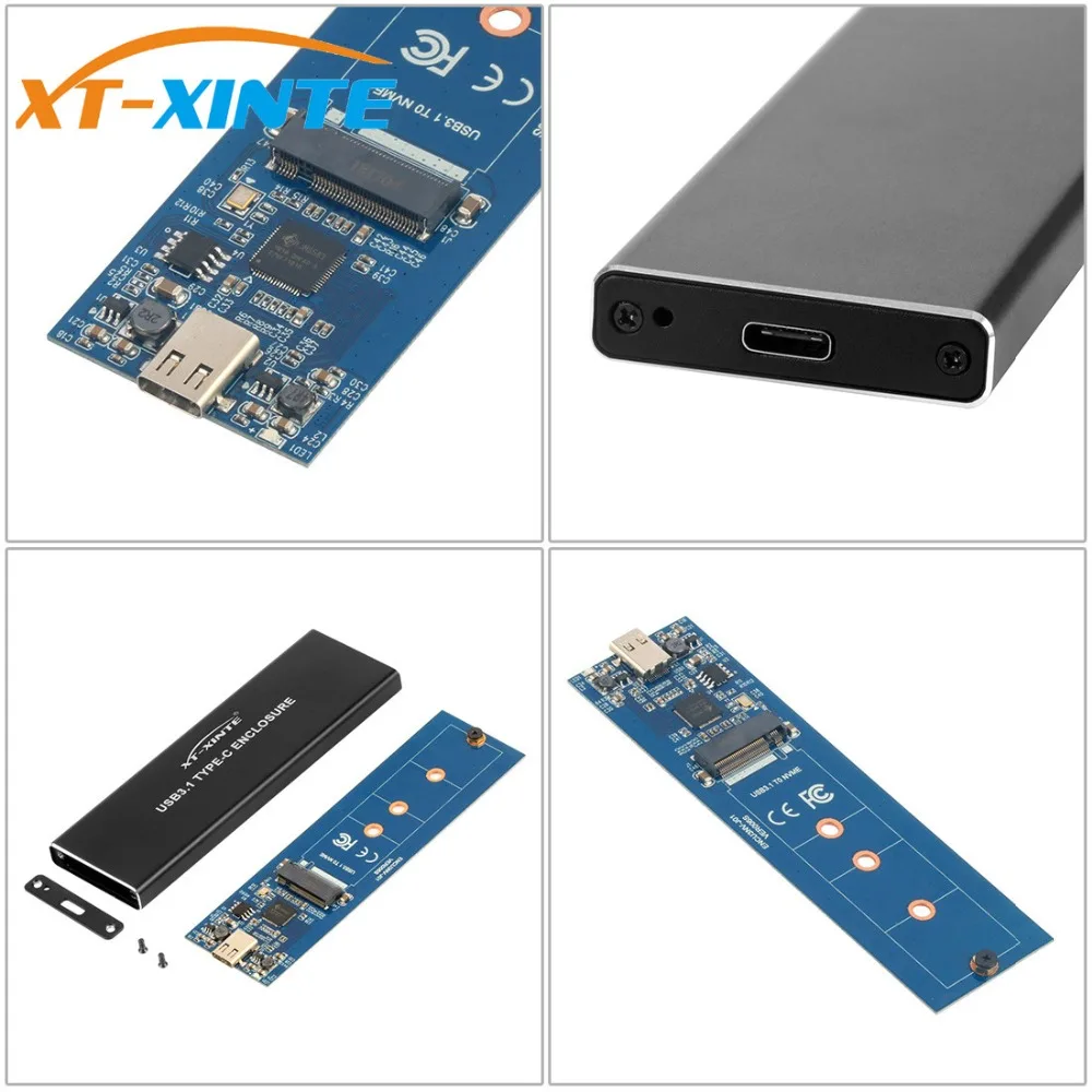 USB3.1  M.2 SSD    NVME,   NGFF PCIE    C,   JMS583