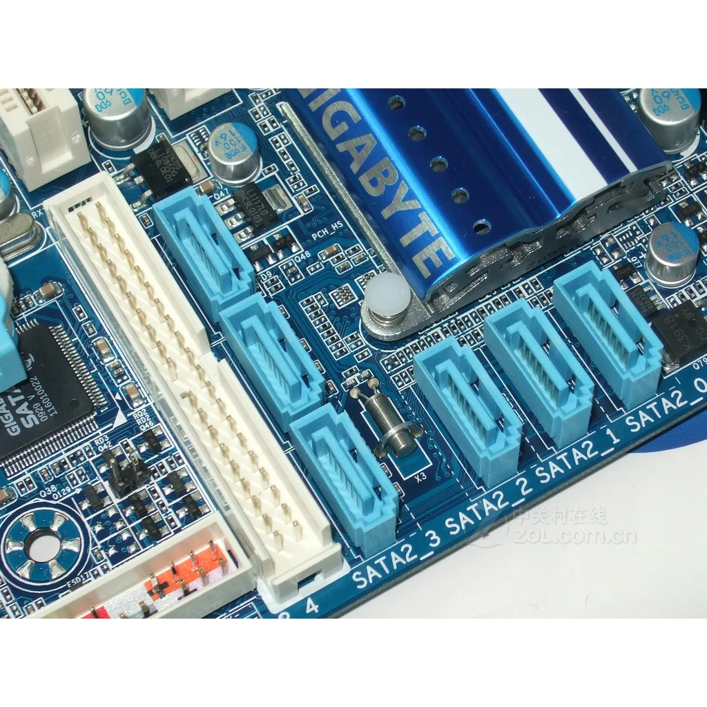 Материнская плата для Intel DDR3 Gigabyte 1156 SATA II материнская настольного ПК USB3.0 б/у платы