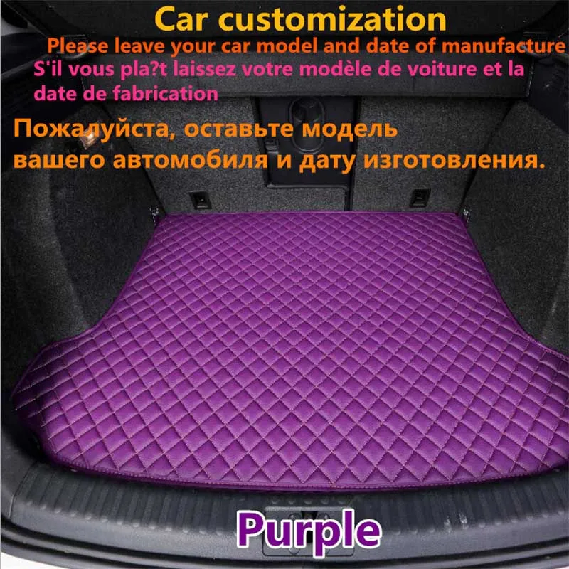 Пользовательские подходят высокой стороне багажнике автомобиля коврики для