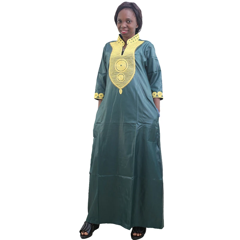 MD Robe пушистое женское 2021 платье с вышивкой Дашики Макси Южноафриканское Анкары