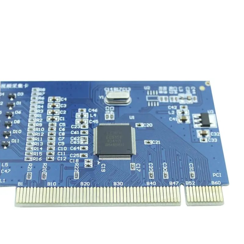 Hfsecurity PCI карта 4 канала карта сбора данных наблюдения Карта видеозахвата совместим 960 H DH D1 С телефонным пультом управления видео карта сбора данных