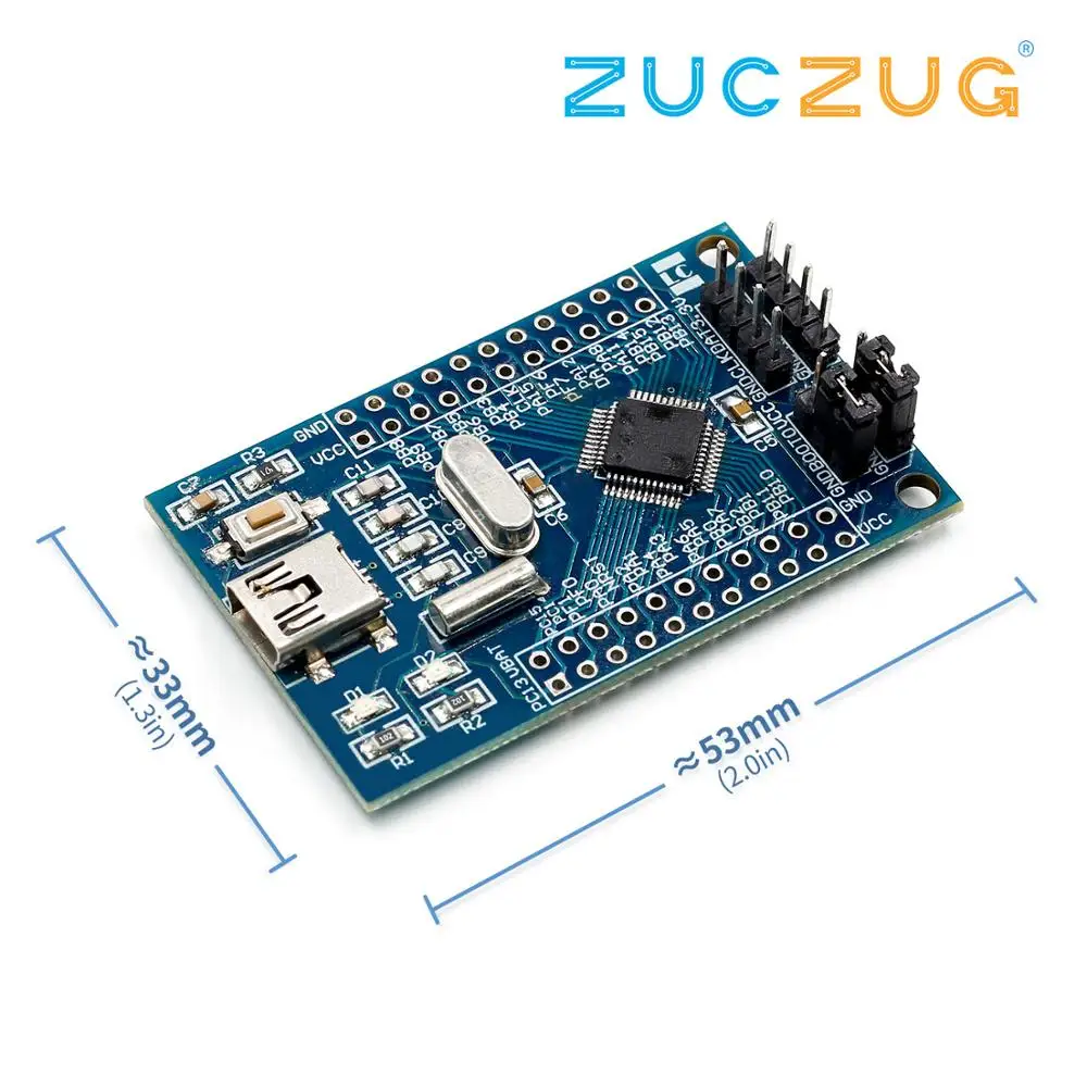 1 шт. Cortex-M0 STM32F051C8T6 STM32 ARM основная плата макетная плата оценка зондирования минимальная системная плата