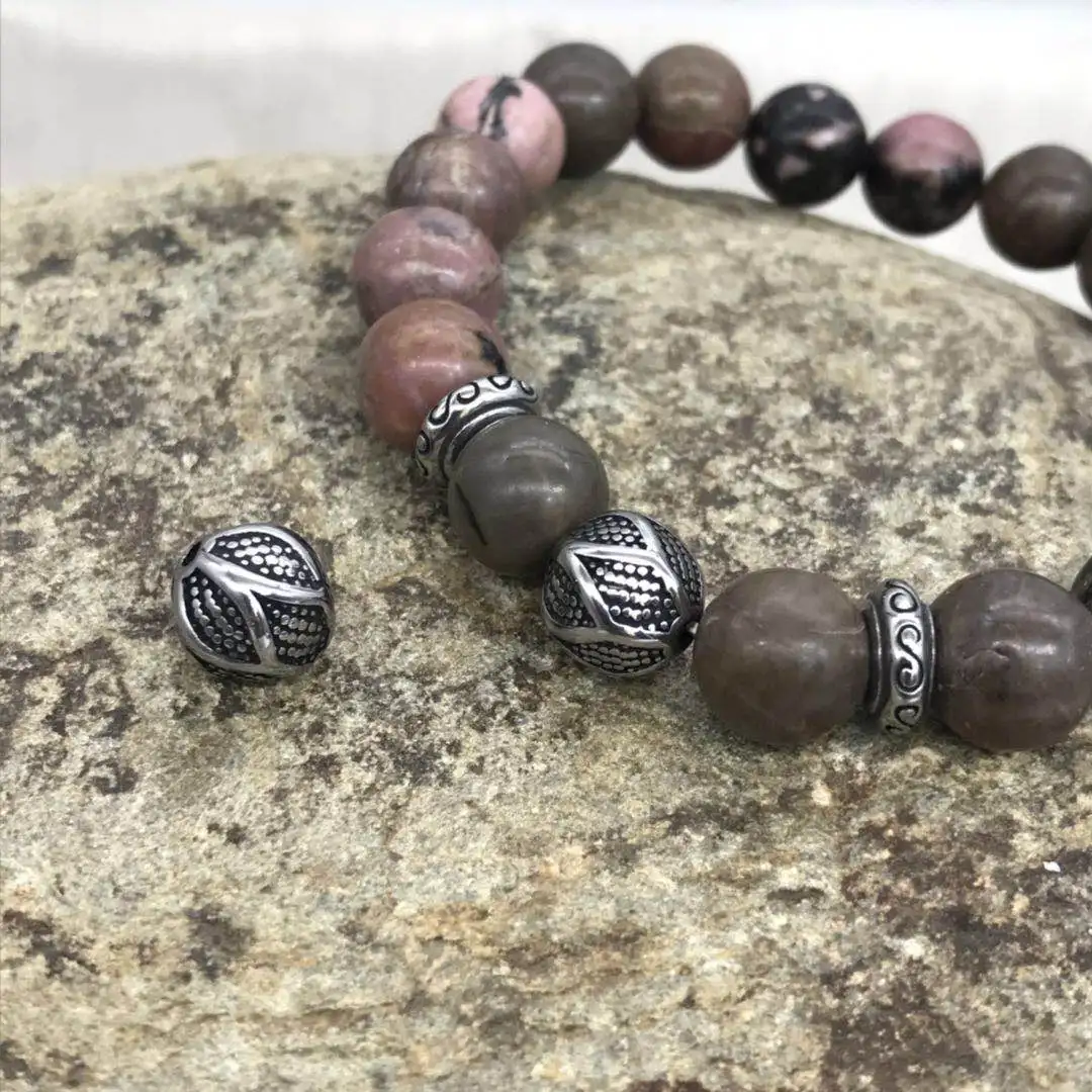 Бусины-подвески в ретро стиле с маленькими отверстиями 2 мм | Украшения и