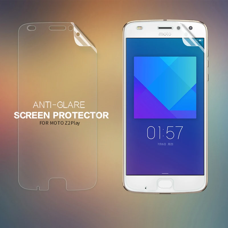 Для Moto Рола Z2 играют защитную пленку из 2 предметов Nillkin Высокое прозрачная пленка