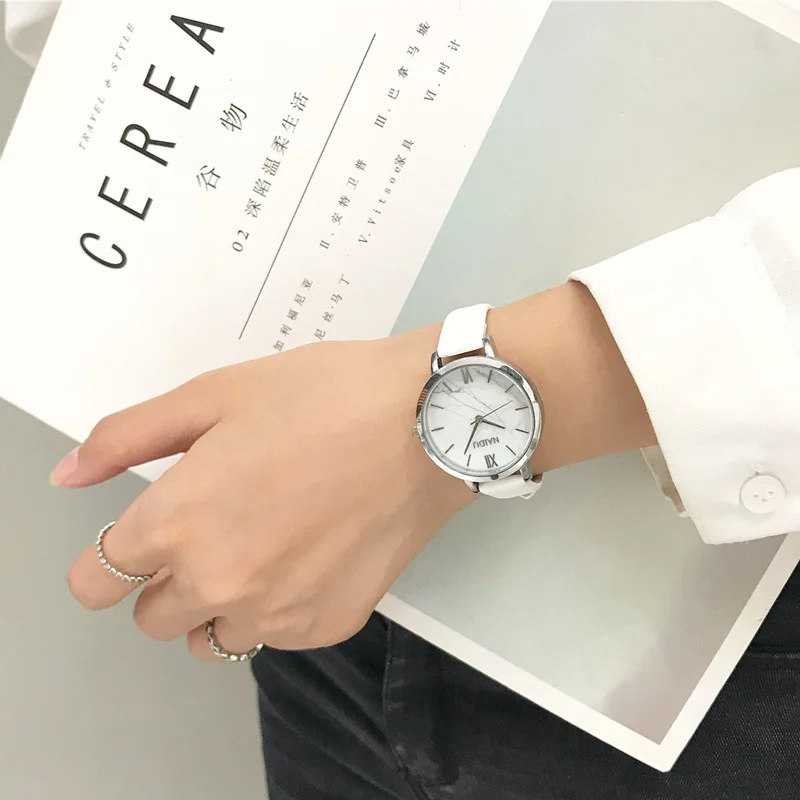 Ins trend Sen female United States British niche watch students Korean version of the simple retro art small fresh wild | Наручные часы