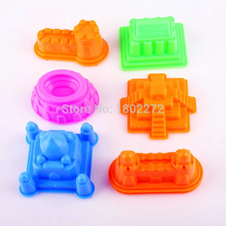 Пространство песка игрушки играть песок установить замок образцовый детский