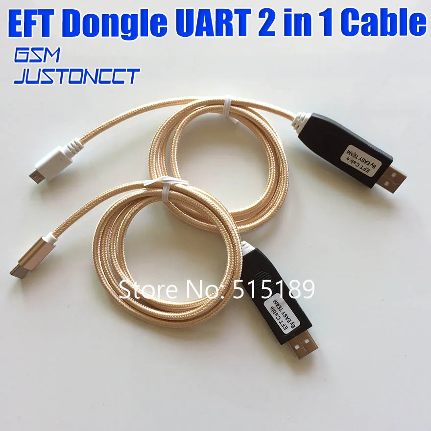 Новинка 2018 100% оригинальный ключ EFT от EASY TEAM/кабель Serial UART 2 в 1 | Мобильные телефоны
