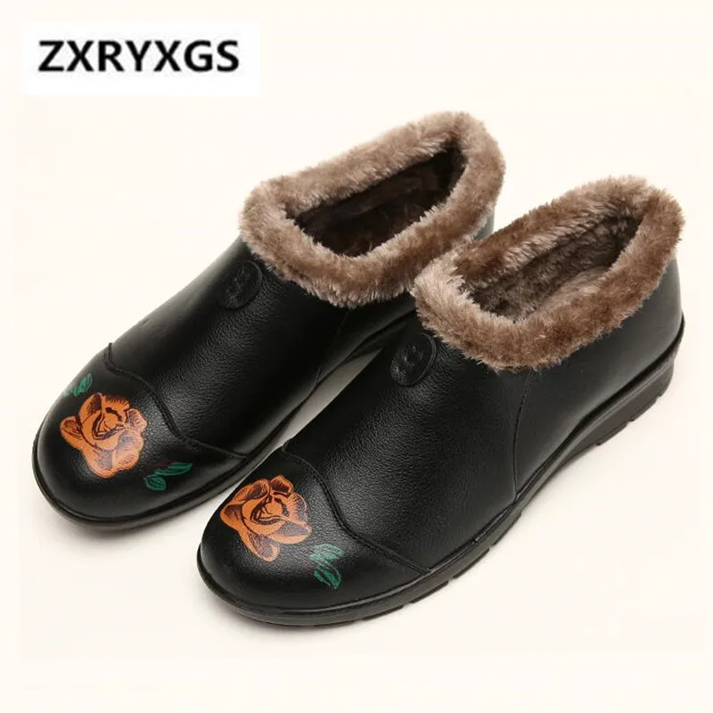 2018 г. новые зимние сапоги женская обувь из искусственной кожи высокого качества с