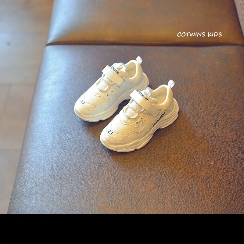 CCTWINS KIDS/ г.; Весенняя сетчатая обувь для маленьких мальчиков; Детские Модные Повседневные спортивные кроссовки для маленьких девочек; Брендовые спортивные кроссовки белого цвета; F2061
