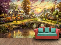 customize decoration kids bedroom wallpaper forest lodge living room bedroom background wall photowall wallpapers