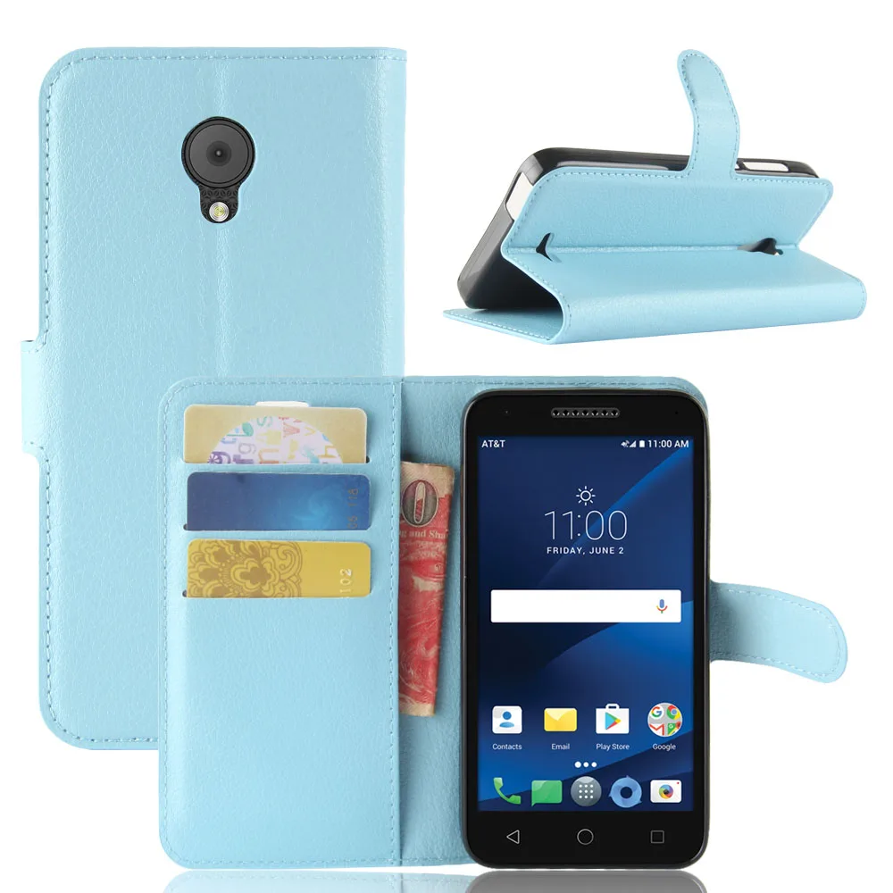 Новый Для Alcatel idealXCITE/CameoX 5044R/Verso/Raven LTE A574BL из искусственной кожи для телефона