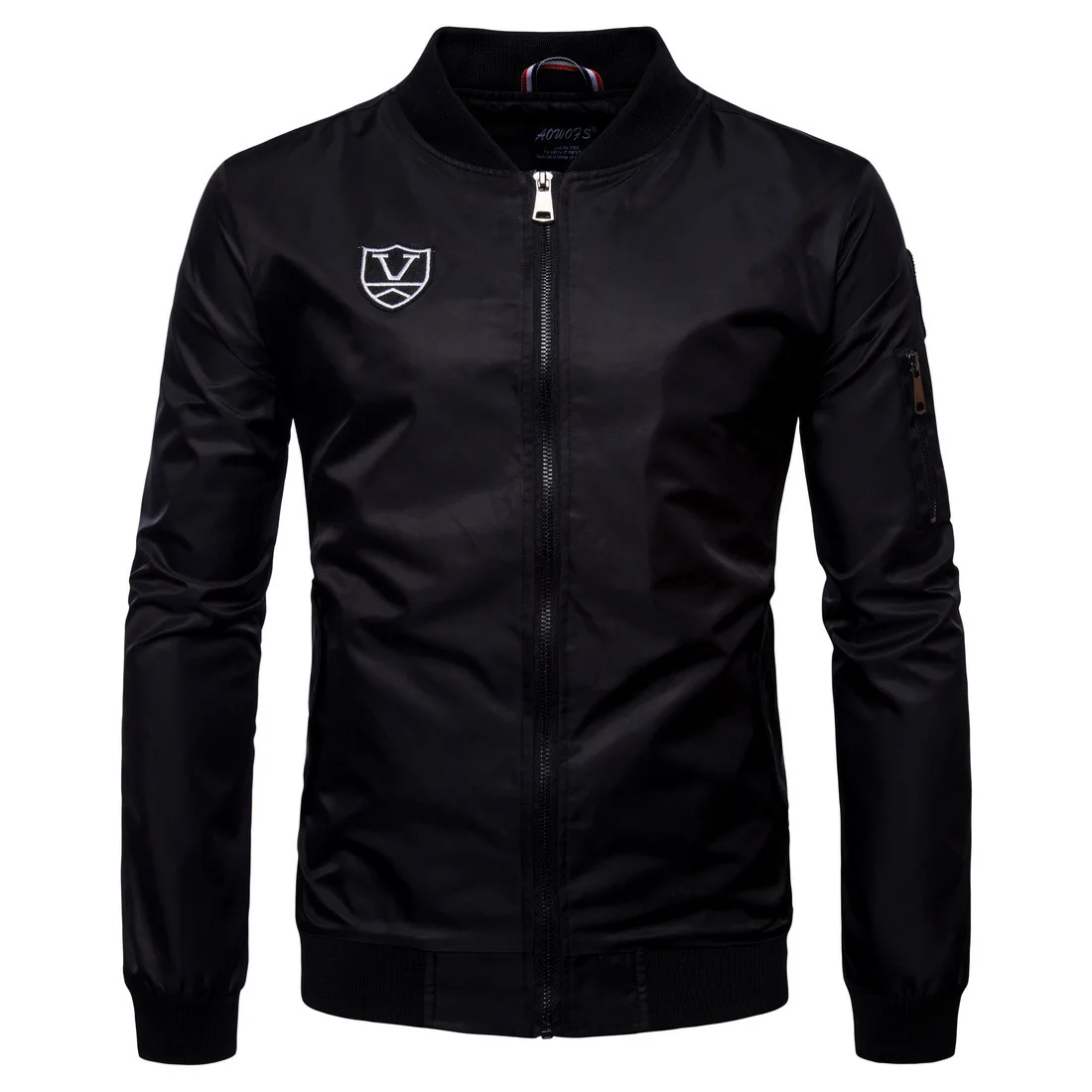 Осенняя новая 2018 куртка мужская мода повседневная свободная Мужская s Спортивный