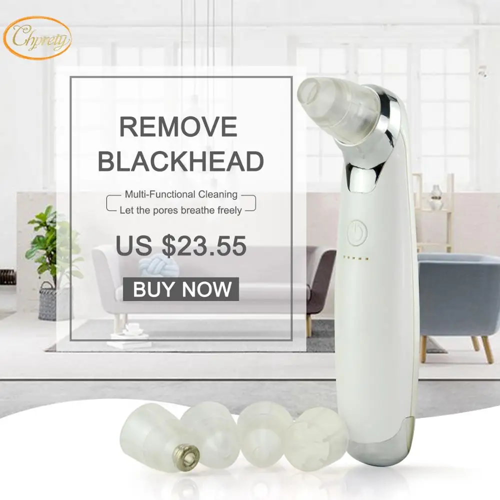 Очищающее средство для лица вакуумный аппарат удаления прыщей на голове Zou Wen