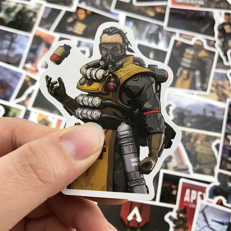 80 шт./лот Apex Legends игра мультфильм стикер s кукла девочка Наклейка для детей багаж велосипедный ноутбук крутая забавная наклейка s ребенок подарки